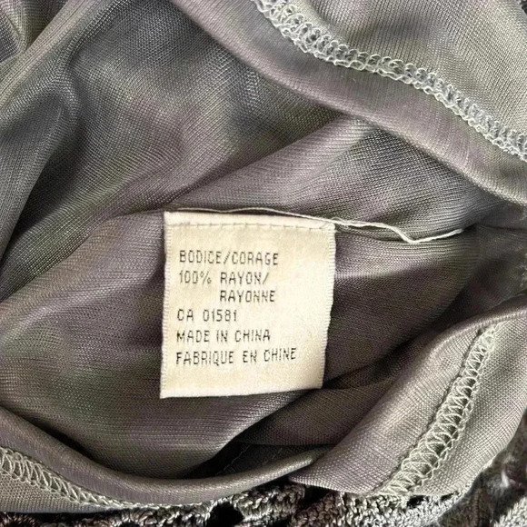 Aritzia Grey Daiquiri Crochet  Dress Size Small - Picture 10 of 10